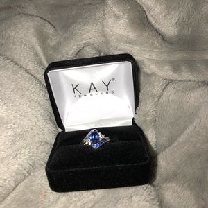 Kay Jewelers sapphire necklace and/or ring!